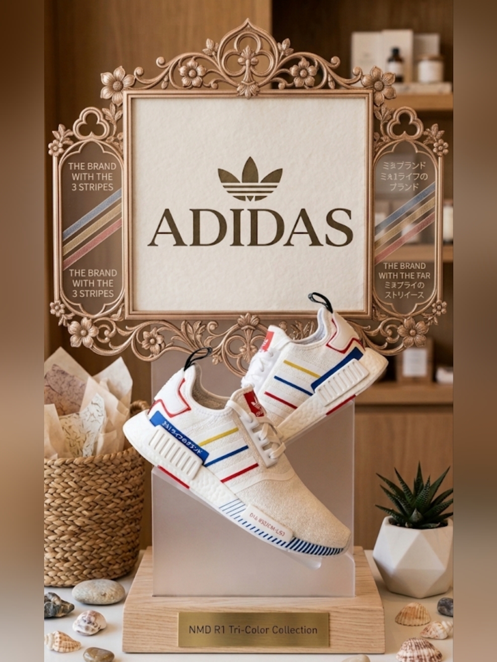 💙NIB Adidas NMD_R1 Olympic Pack White Tokyo 2020 - Size 7💙